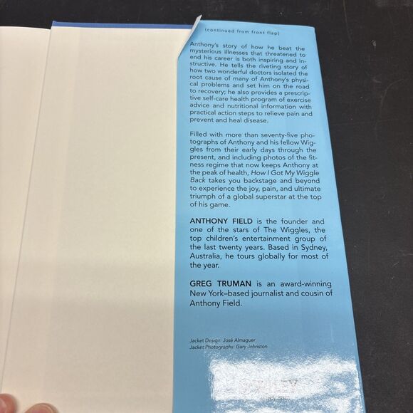 How I Got My Wiggle Back: A Memoir of - Hardcover, by Field Anthony - Picture 5 of 5